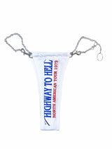 ACDC CHAIN BIKINI (BLACK or WHITE)