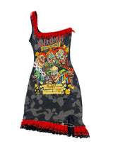 1 of 1  ASYMMETRICAL KILLER KLOWNS DRESS
