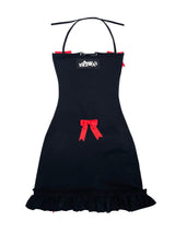 BB DOLL LACED'UP DRESS with patches