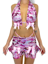 HOLOGRAPHIC BARBIE SKIRT