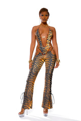 ALLURE GOLD CHAIN PANTS