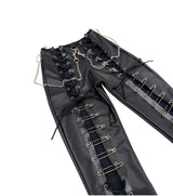 THE " INFERNO" LACED'UP  PANTS