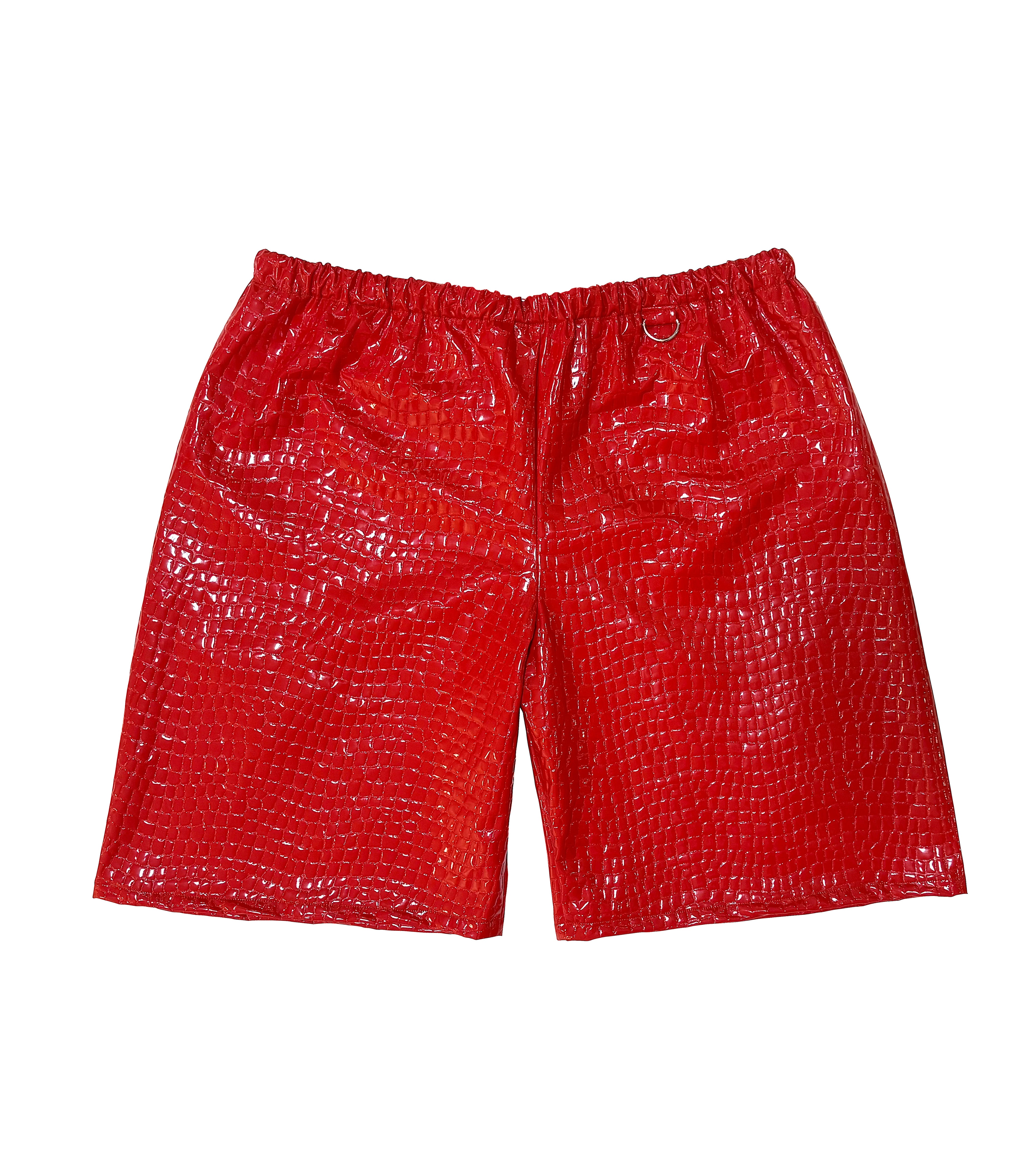 KNIGHT ARMOR CROSS SHORTS RED