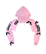 CRÈME DE LA CRÈME CROP HOODIE