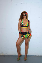 REGGAE MINI SKIRT