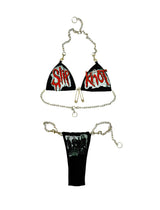 SLIPKNOT CHAIN BIKINI