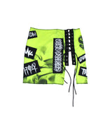 "TIE DYE" SKIRT in multicolors