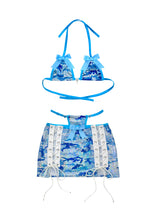 HOLOGRAPHIC BARBIE SKIRT SET