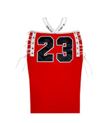 BULLS RED MIDI SKIRT SET
