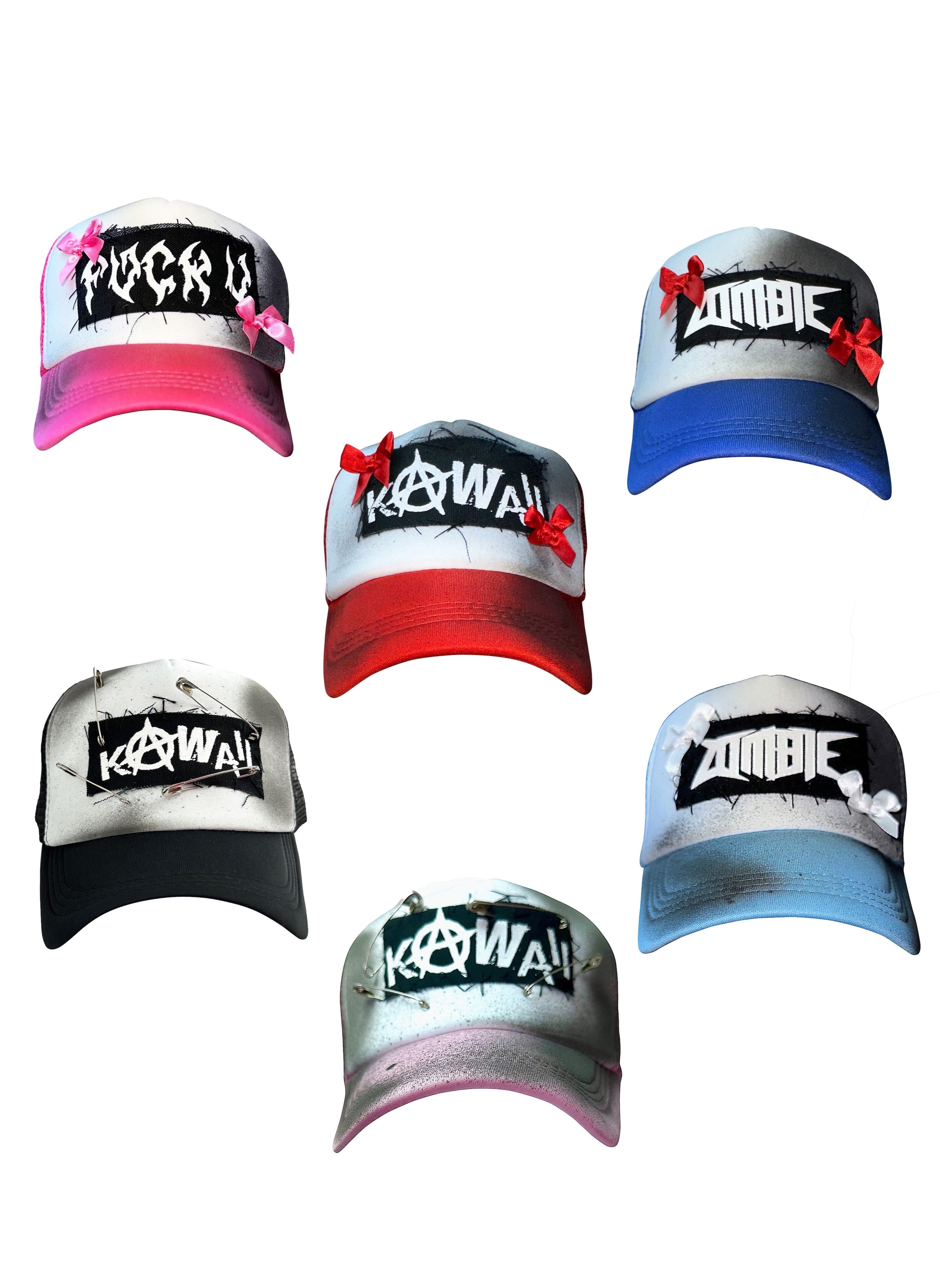KAWAII TRUCKER HAT RED