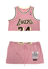 KOBE 24 PINK JERSEY SKIRT SET (Limited Edition)