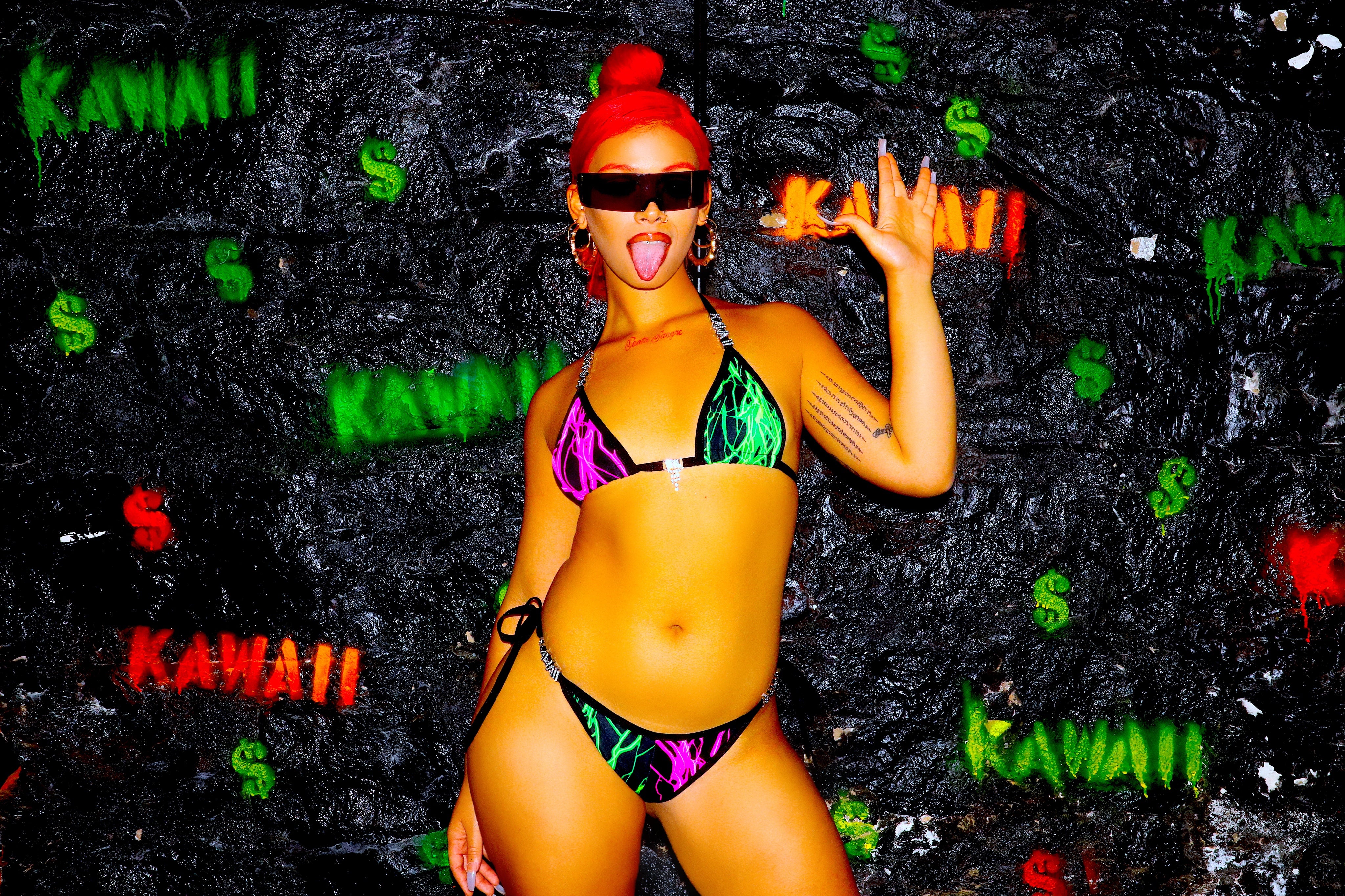 THE "HARLEY QUINN "BIKINI