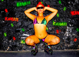 THE "HARLEY QUINN "BIKINI