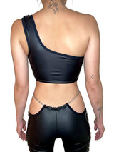 "THE BUFFY ASYMMETRICAL TOP"