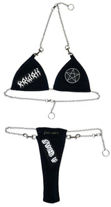MAVERICK CHAIN BIKINI (PENTAGRAM)