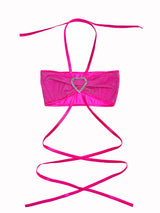 BOOTYLICIOUS TOP & SLEEVES SET