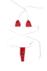 THE "PAISLEY" BIKINI SET multicolor