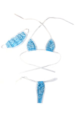 THE "PAISLEY" BIKINI SET multicolor