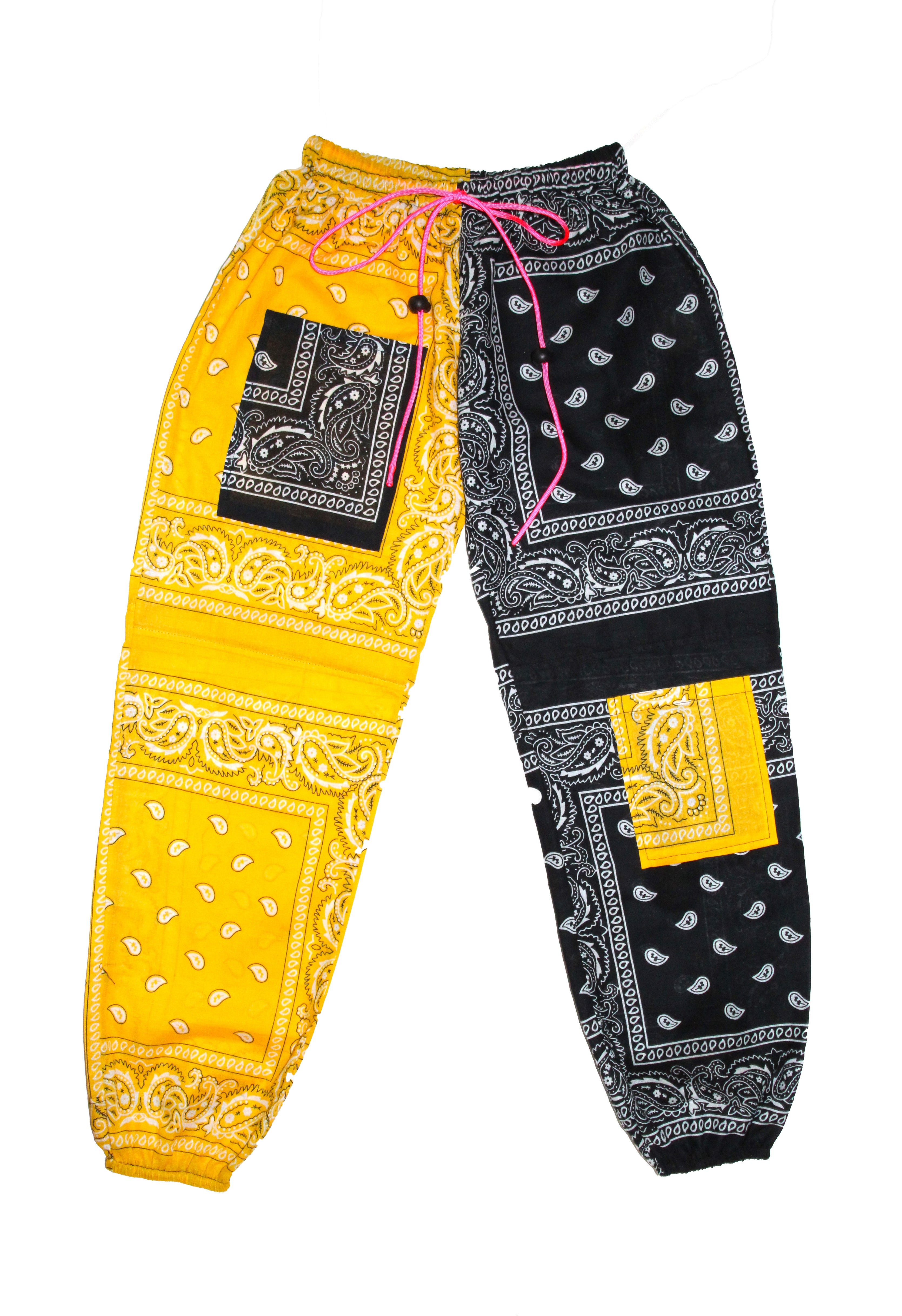 THE  BICOLOR BANDANA PANTS