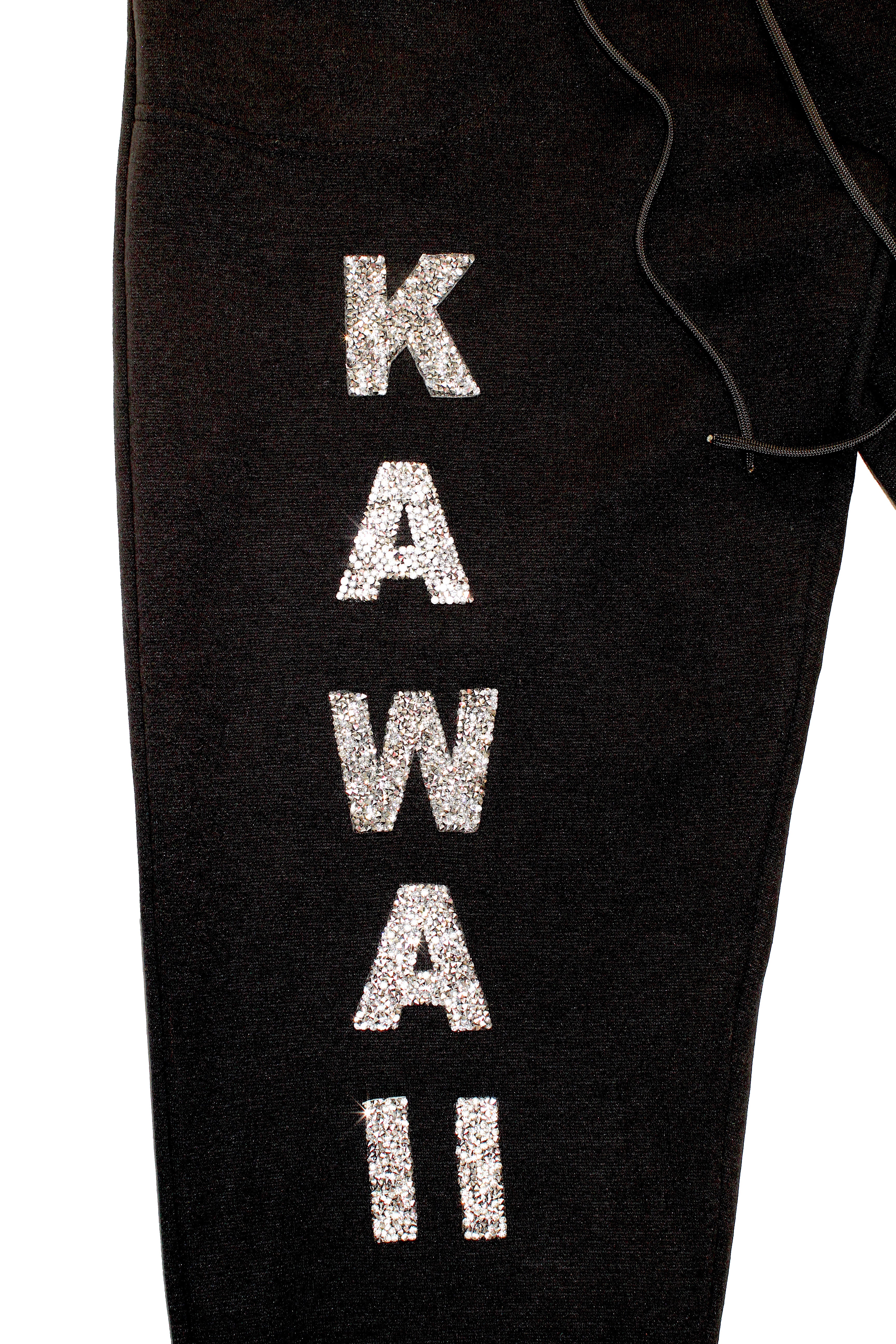 ATOMIC RHINESTONE JOGGERS