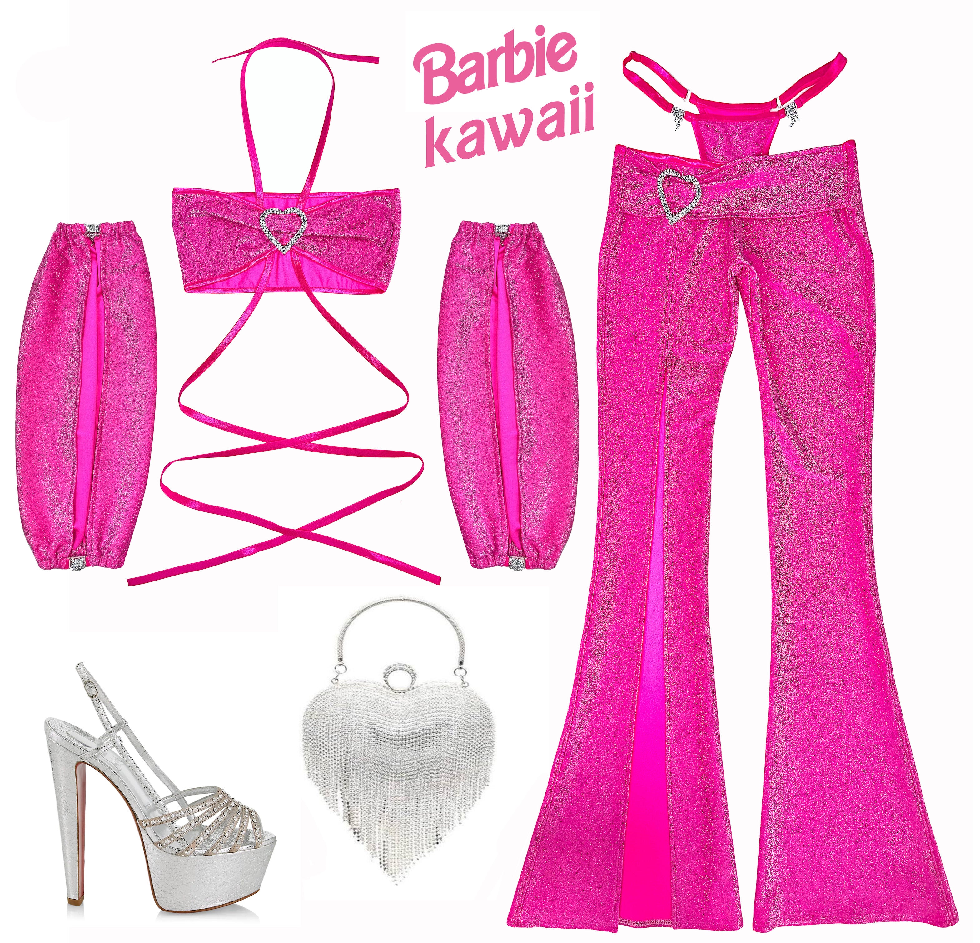 BOOTYLICIOUS TOP & SLEEVES SET