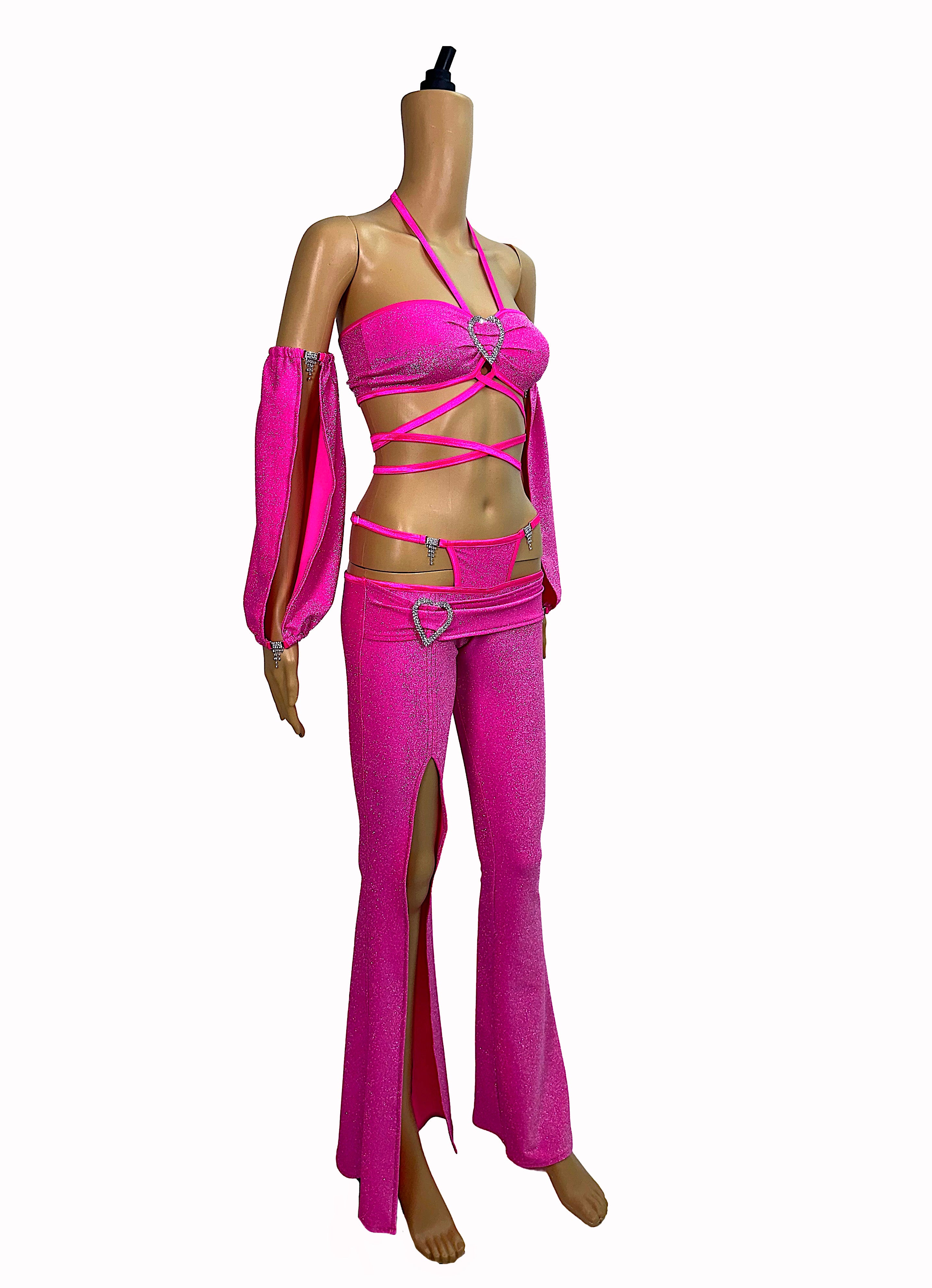 BOOTYLICIOUS SLIT PANTS