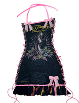 ED HARDY BLACK & PINK PANTHER DRESS