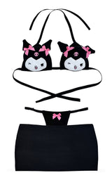 RTS KUROMI BIKINI SET // SIZE C CUP SMALL