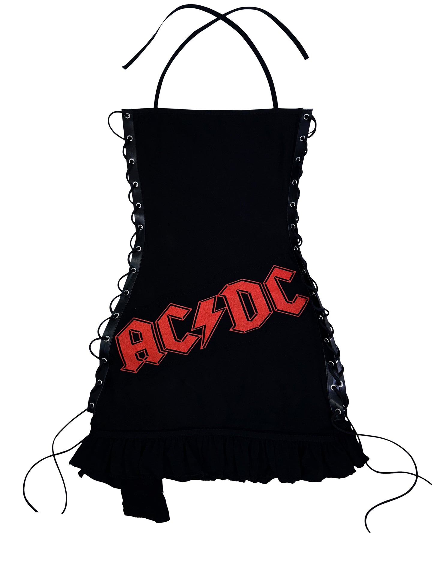 AC/DC LACED UP DRESS | Shay Kawaii – shaykawaii