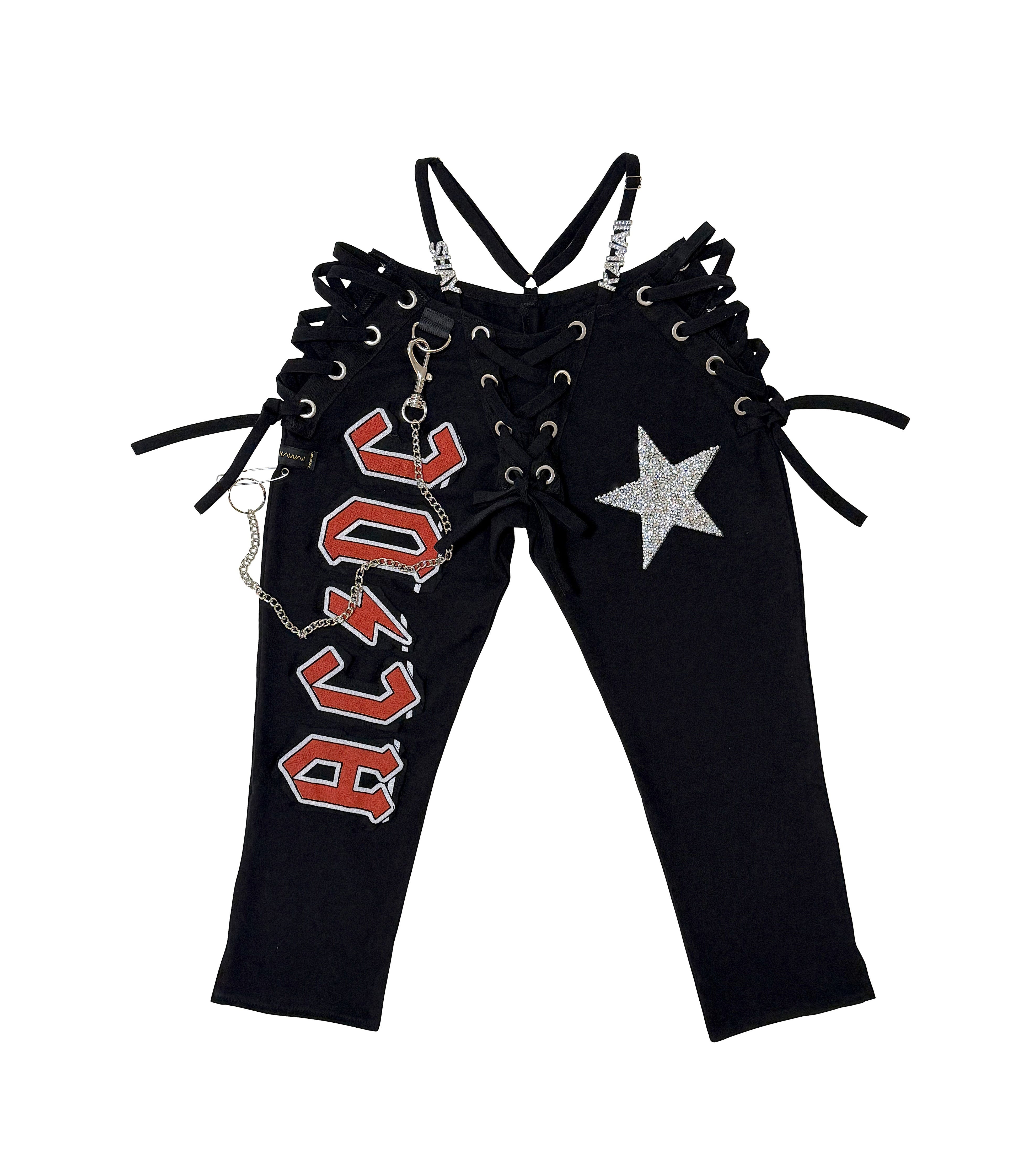 ACDC LACE CAPRI PANTS