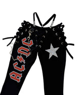 ACDC LACE CAPRI PANTS