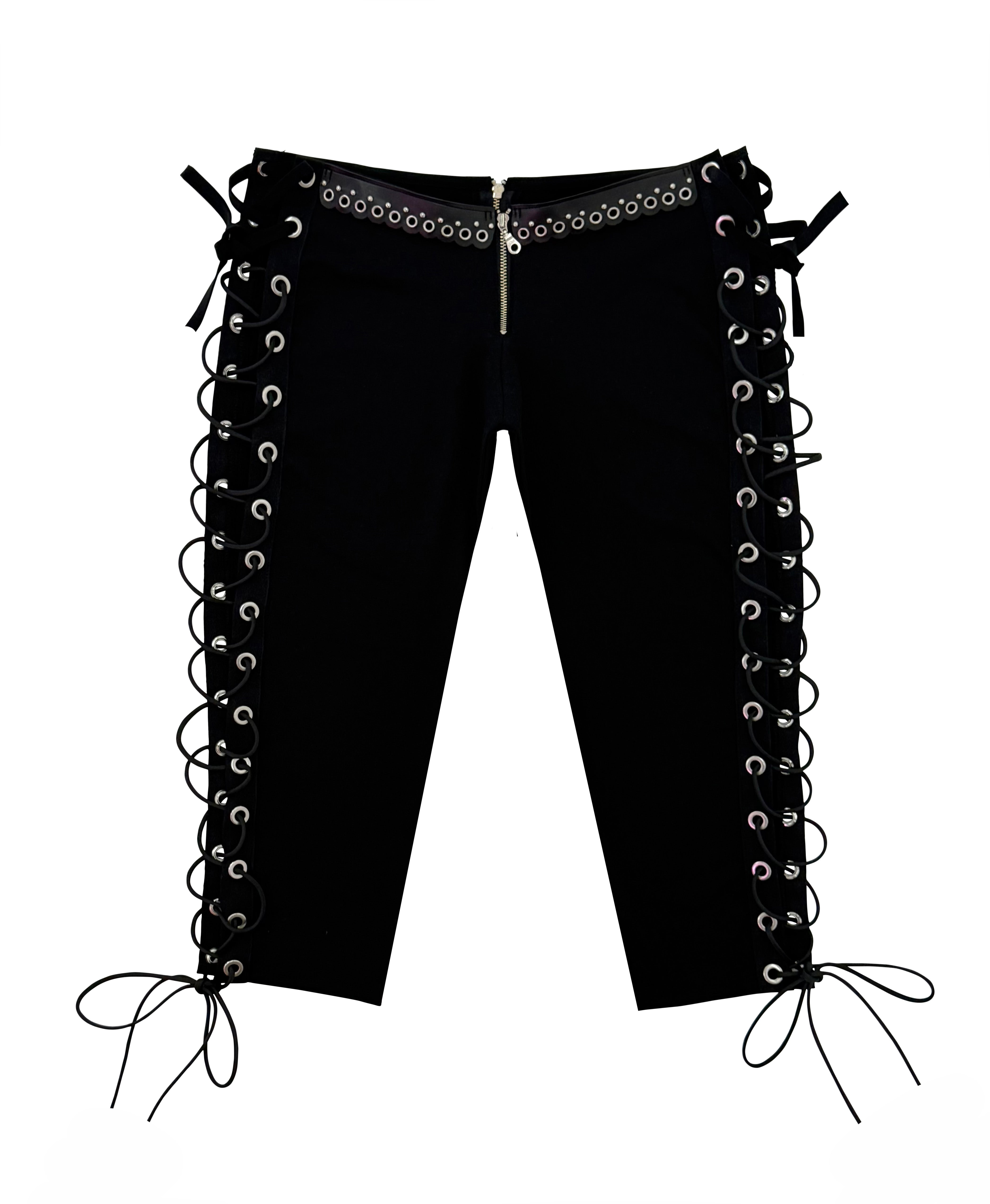ANGELIKA CAPRI LACE PANTS