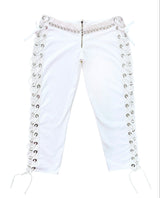 ANGELIKA CAPRI LACE PANTS