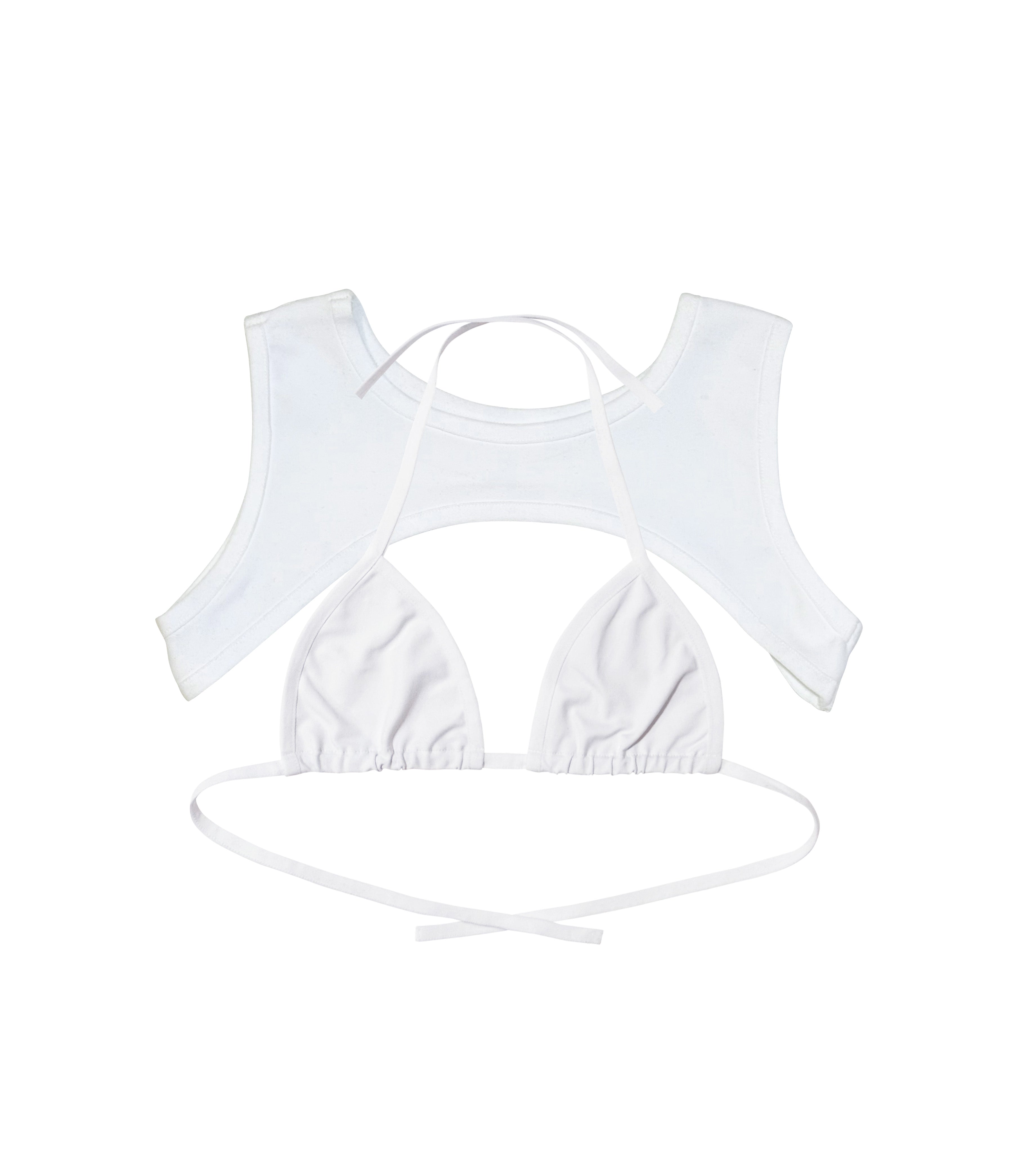 ANGEL CROPPED & BRA SET