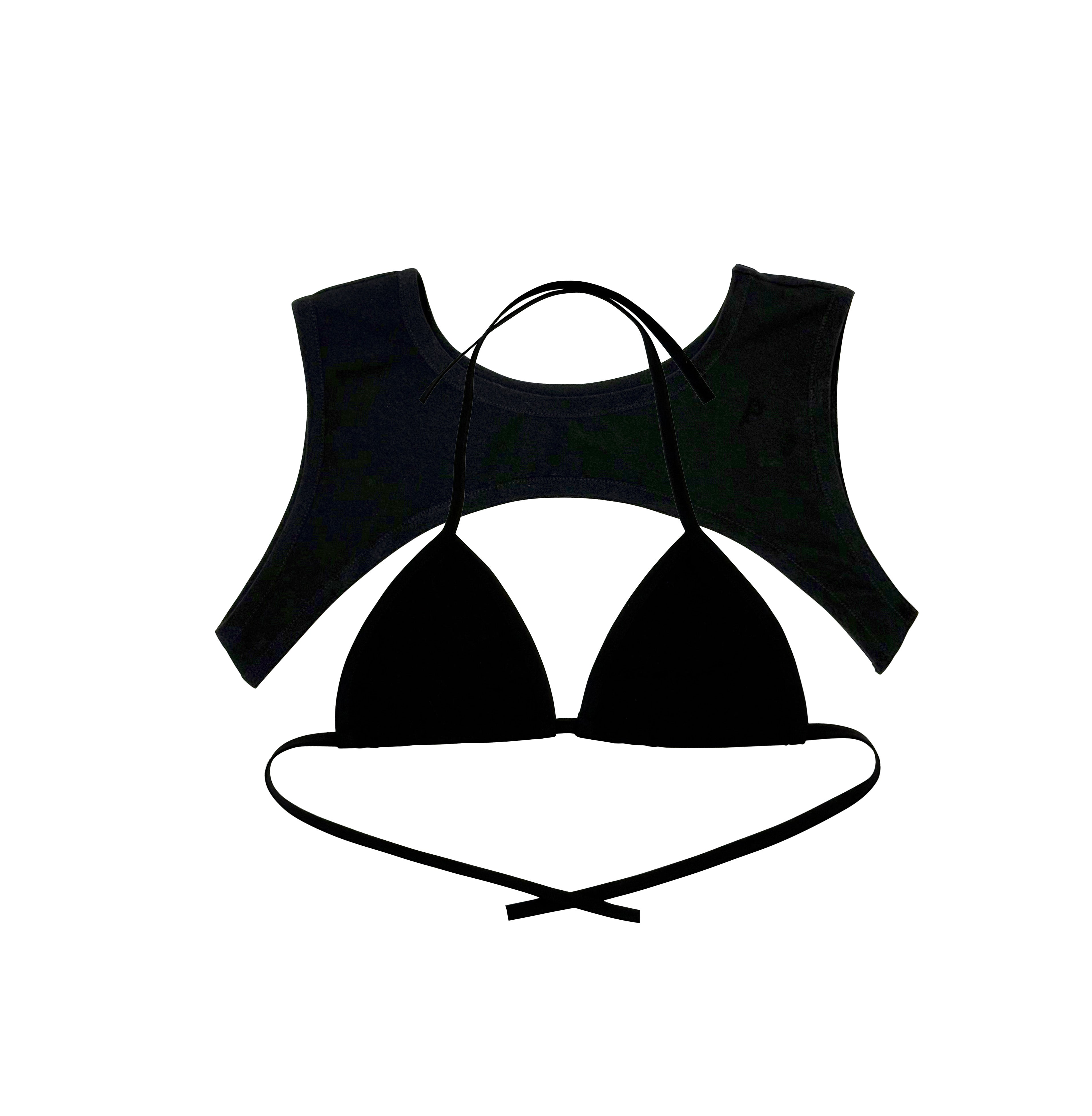 ANGEL CROPPED & BRA SET