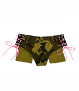 TACTICAL CAMOUFLAGE MINI SHORTS ONLY