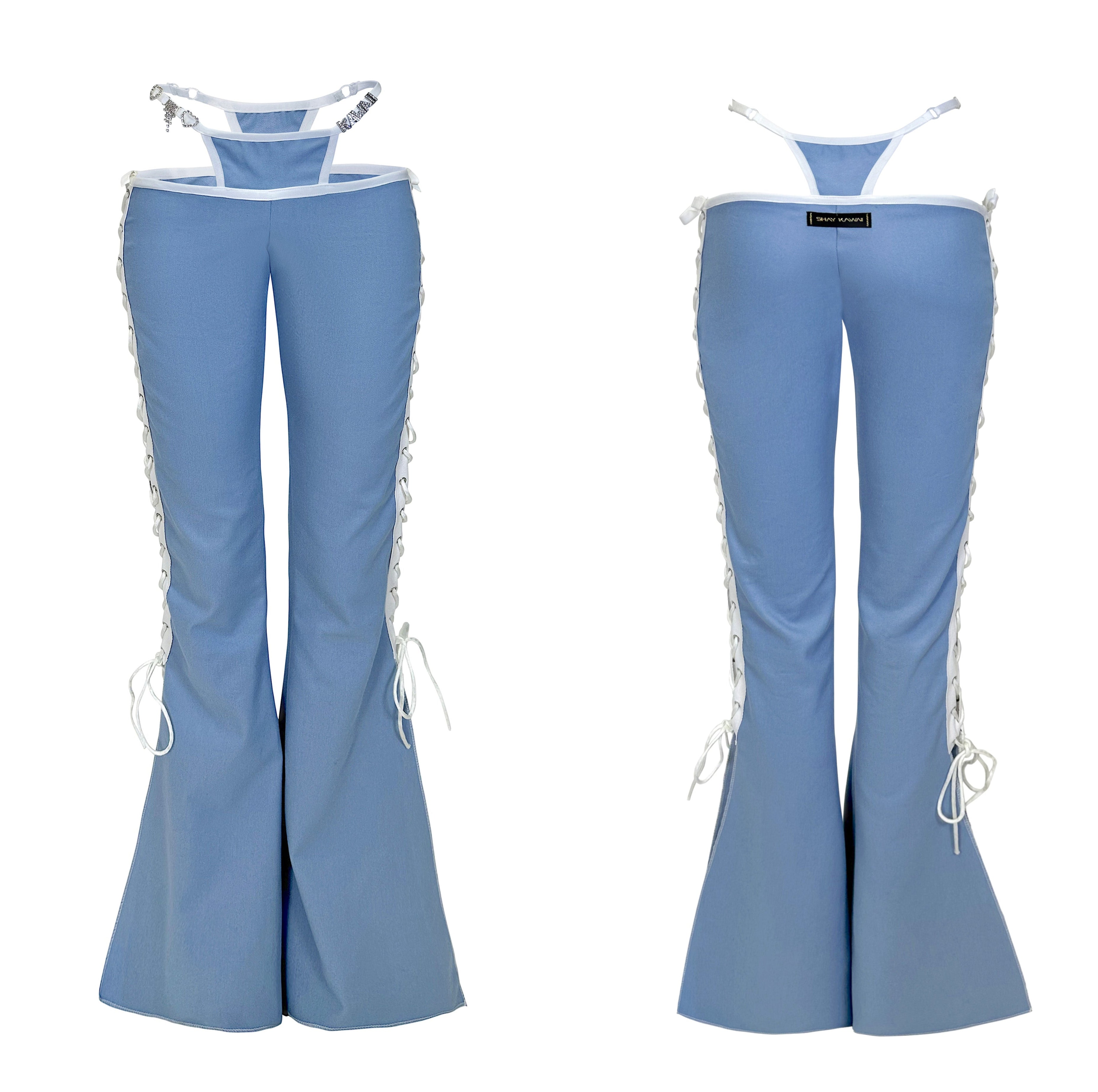 BELLA DENIM THONG PANTS