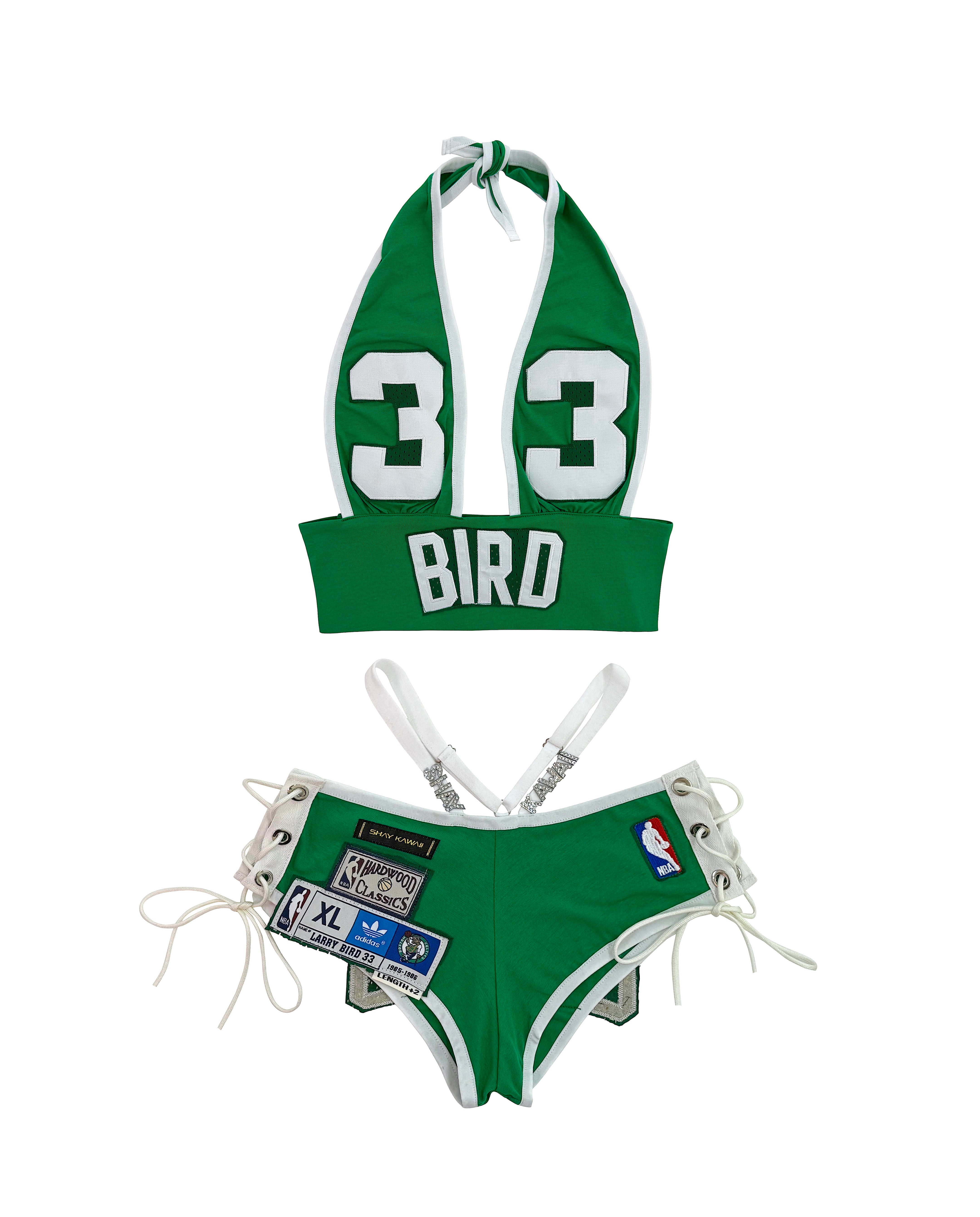 CELTICS MINI SHORT SET