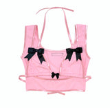 RTS BOWS TANK & BRA SET // SIZE DD CUP SMALL