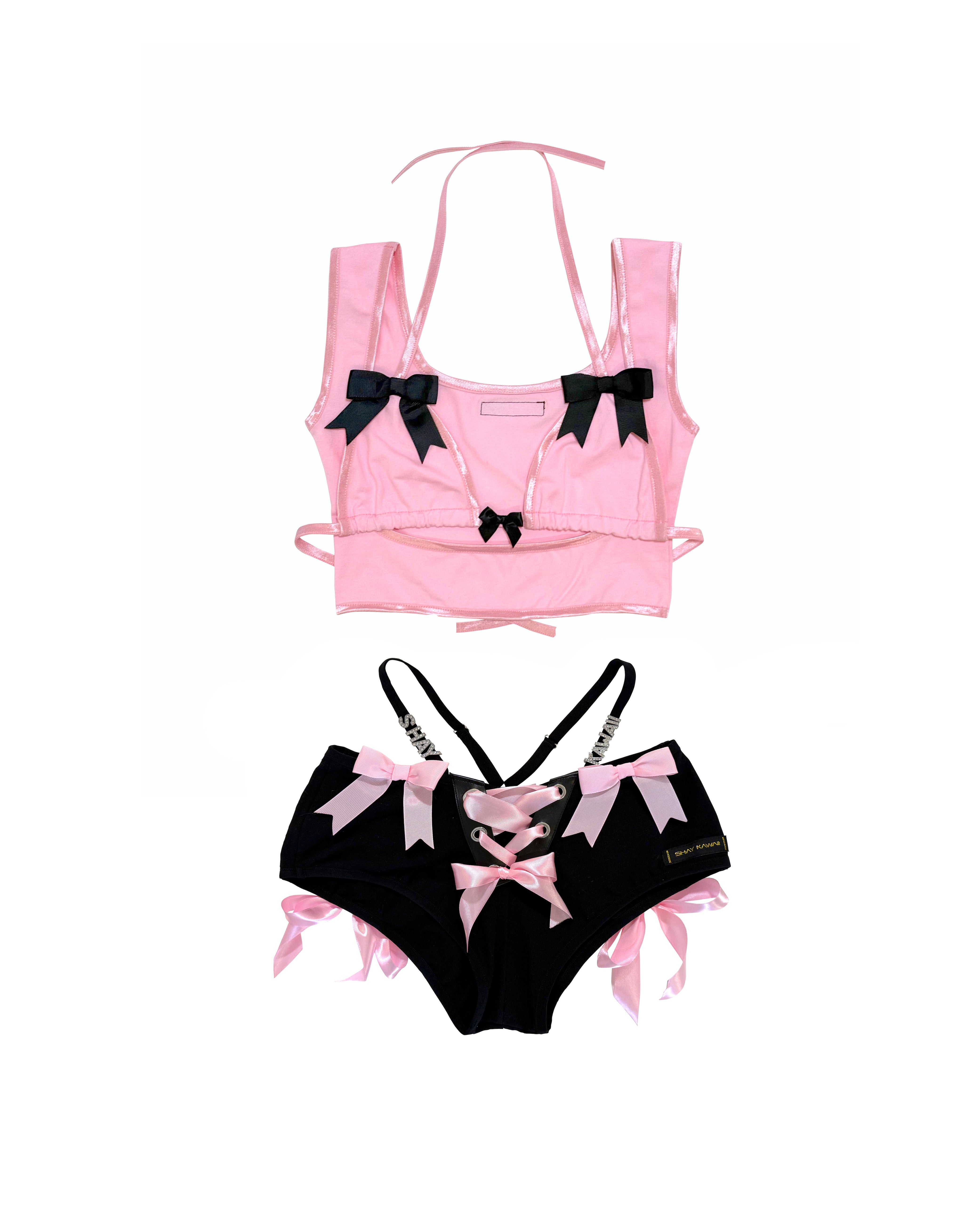 BOWS TANK & BRA SET