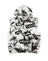 NEON YELLOW BROOKLYN SLEEVELESS HOODIE