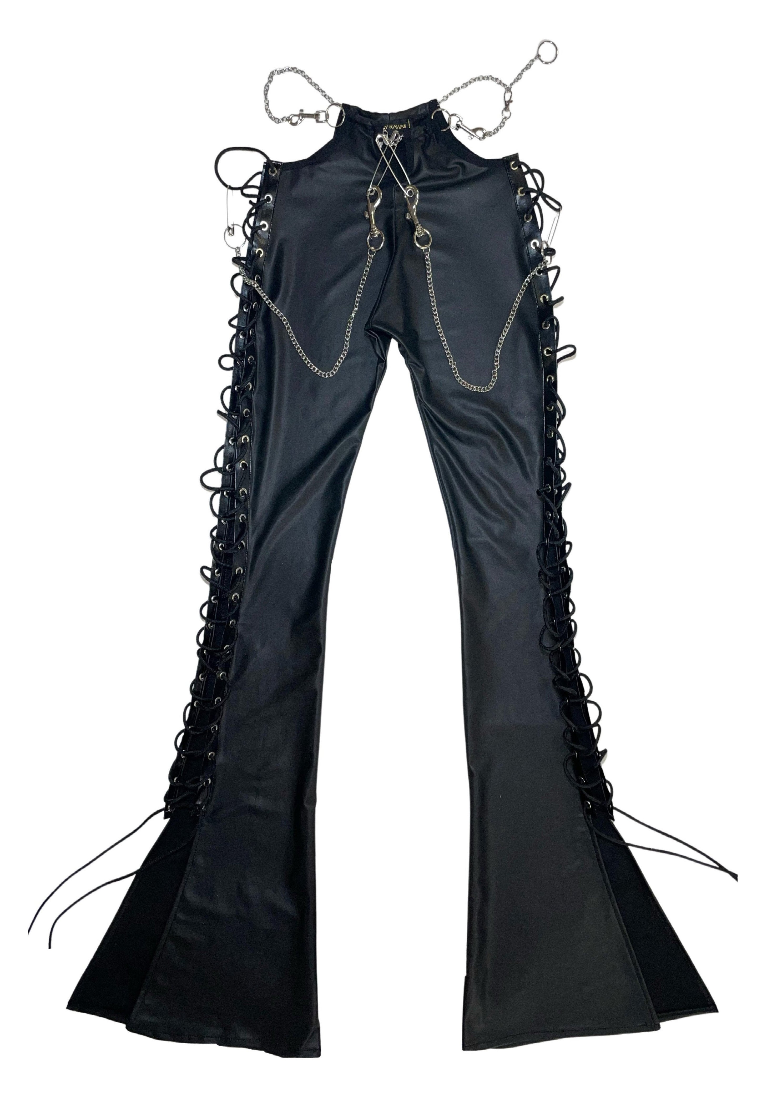 "THE BUFFY CUT OUT PANTS"