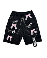 CHANTILLY BOW & CHAINS JOGGER SHORTS