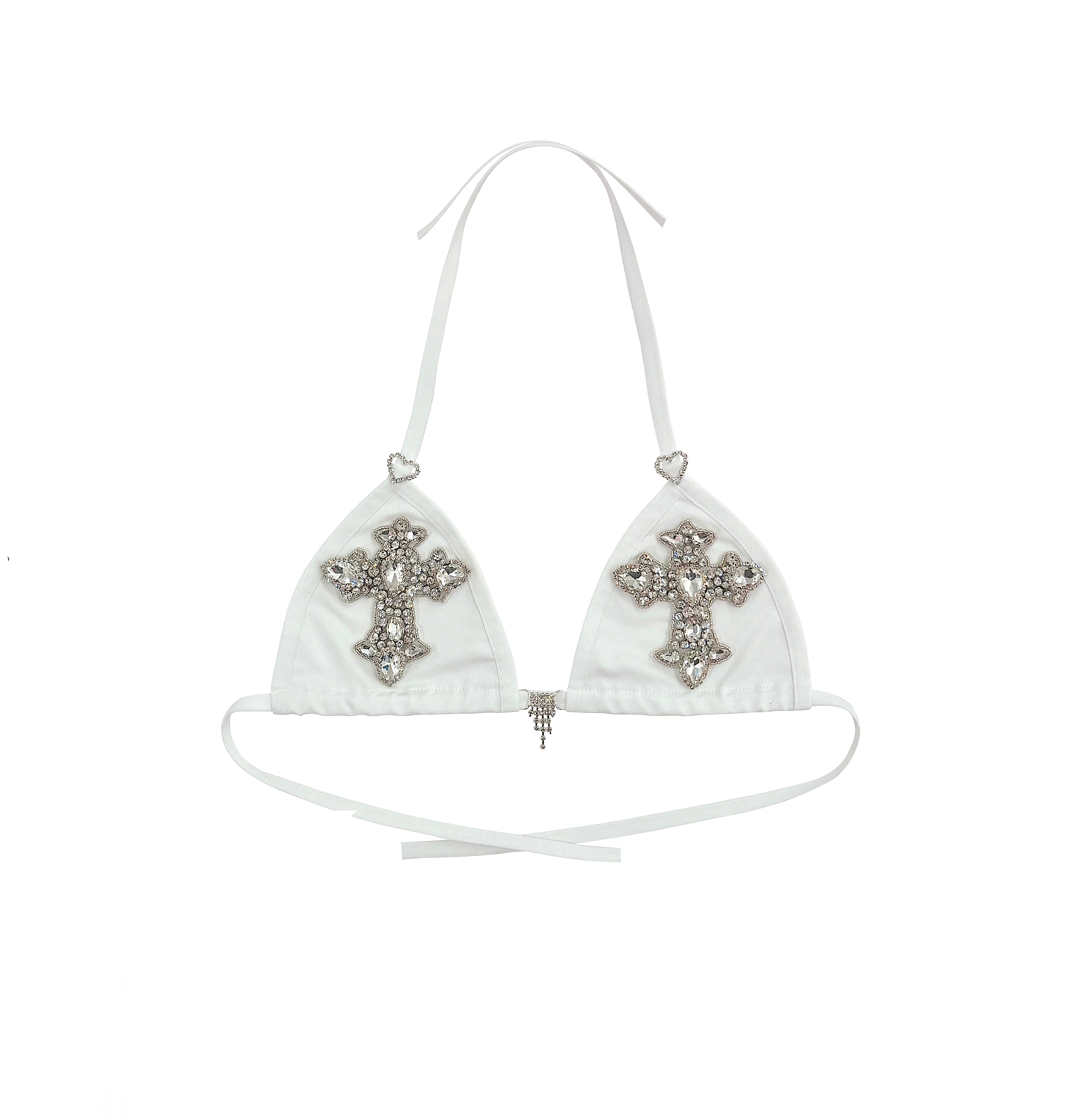 CROSS ANGEL BIKINI WHITE
