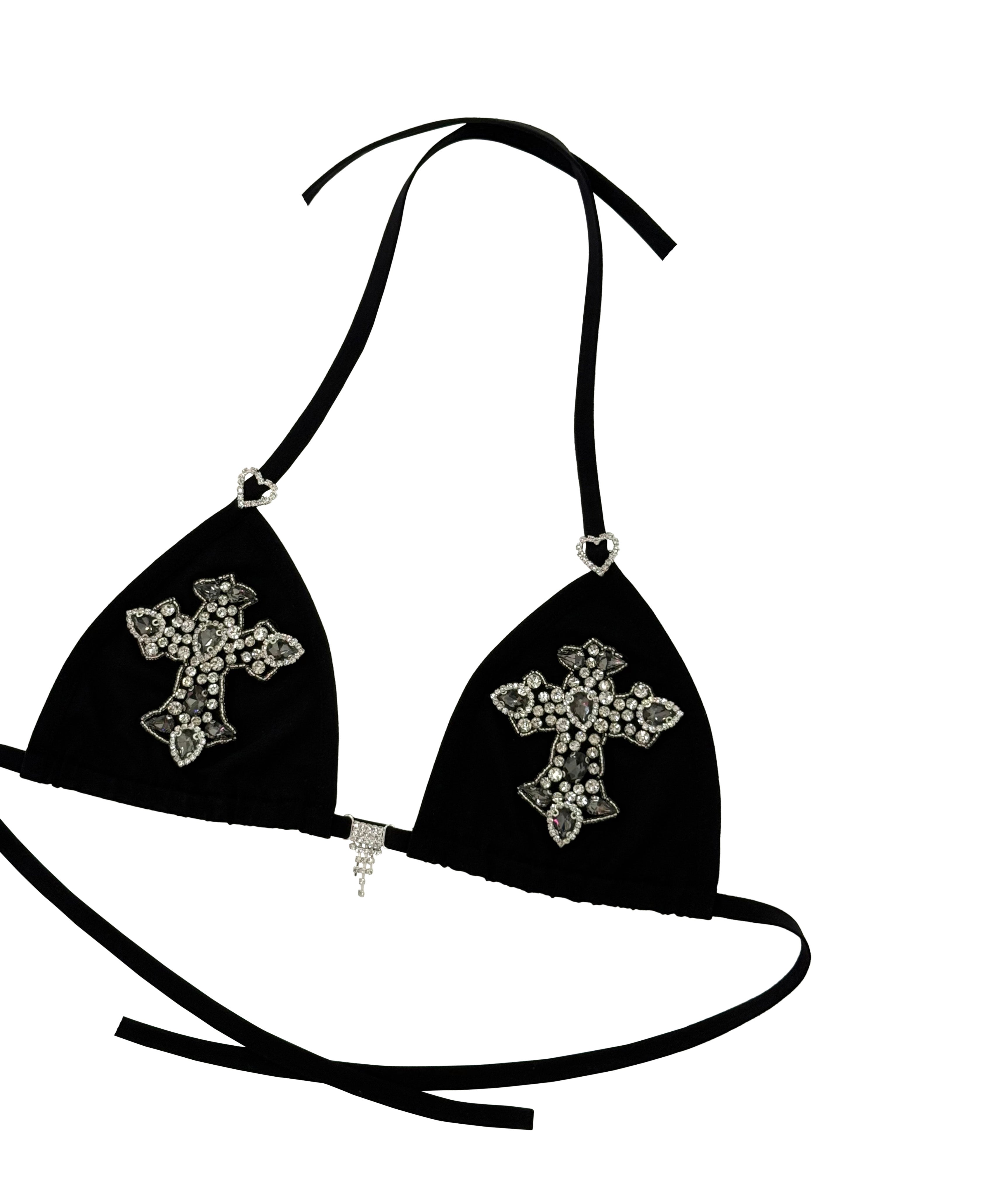 CROSS ANGEL BIKINI BLACK