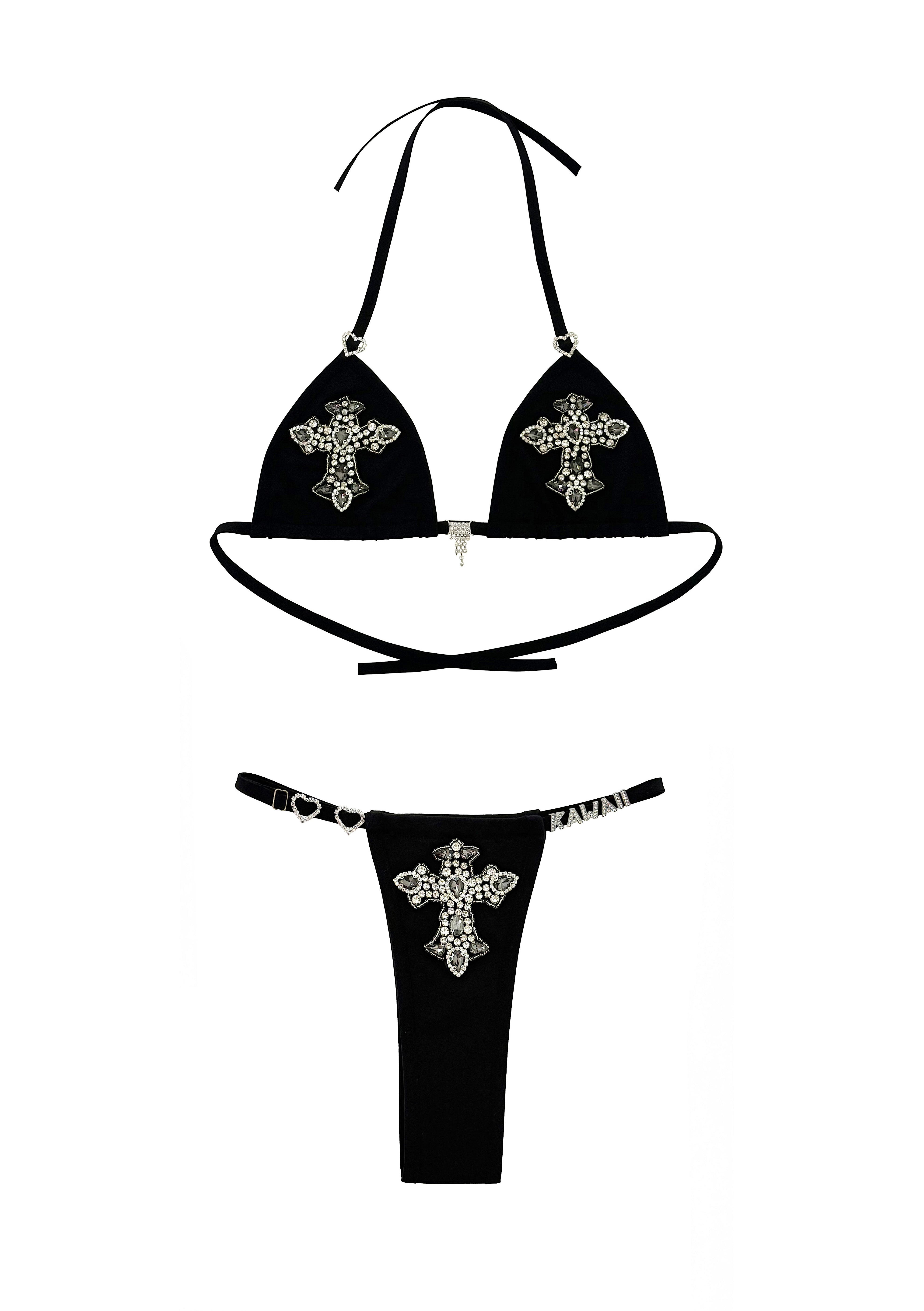 CROSS ANGEL BIKINI WHITE