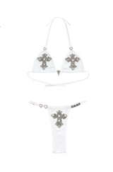 CROSS ANGEL BIKINI WHITE