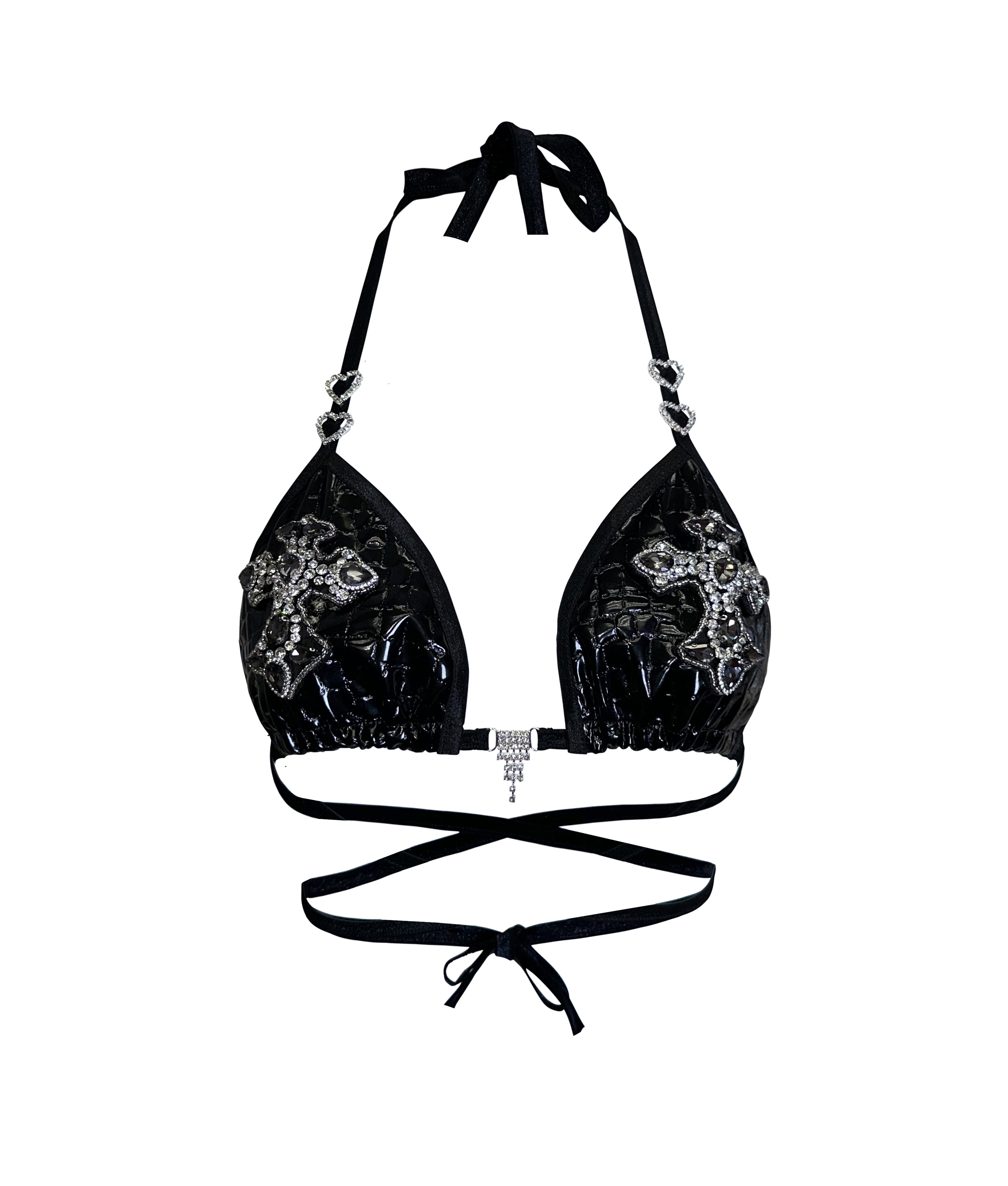 SINNER UNDERBUST SET BLACK