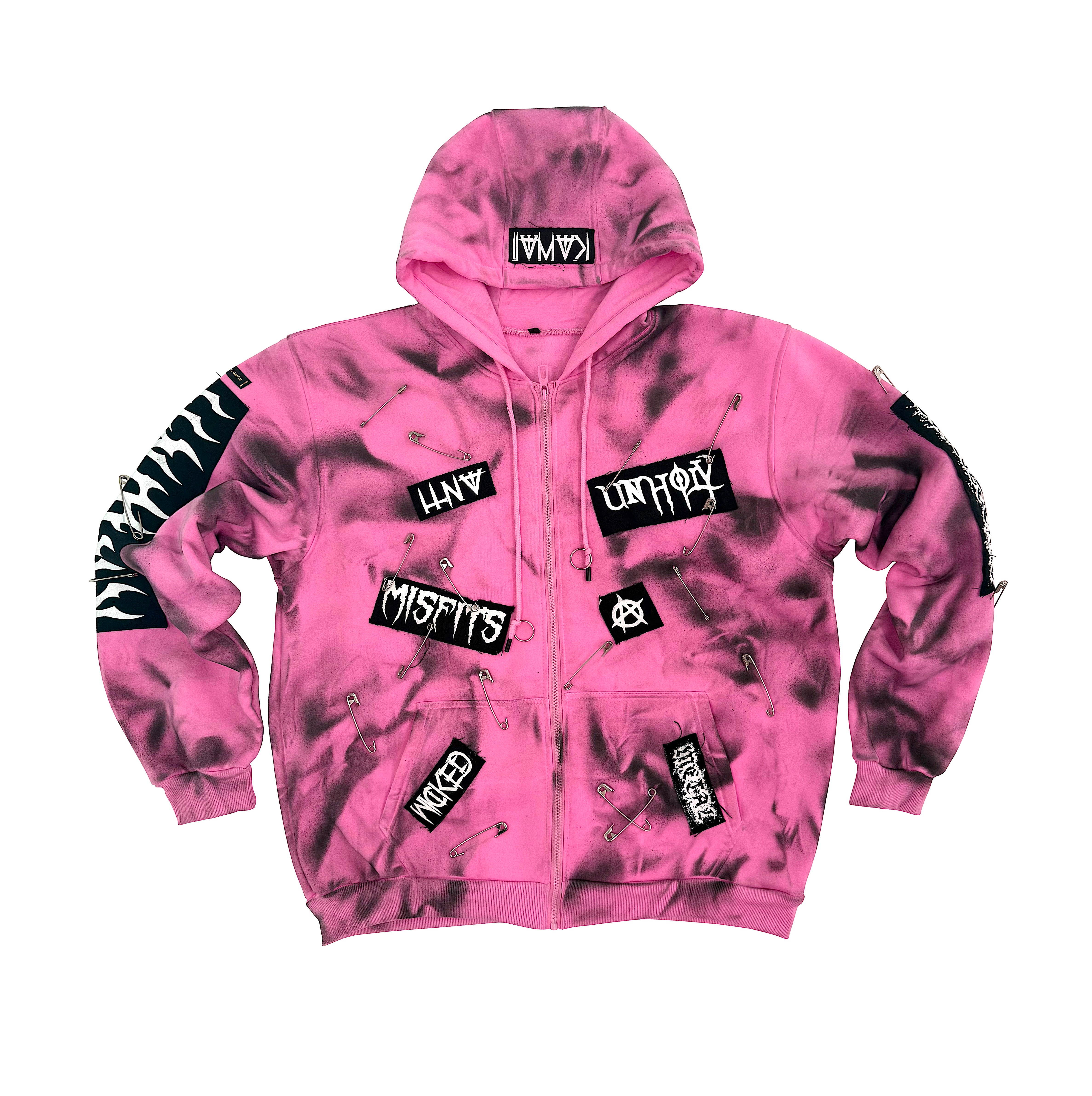 PINK CRYPT HOODIE