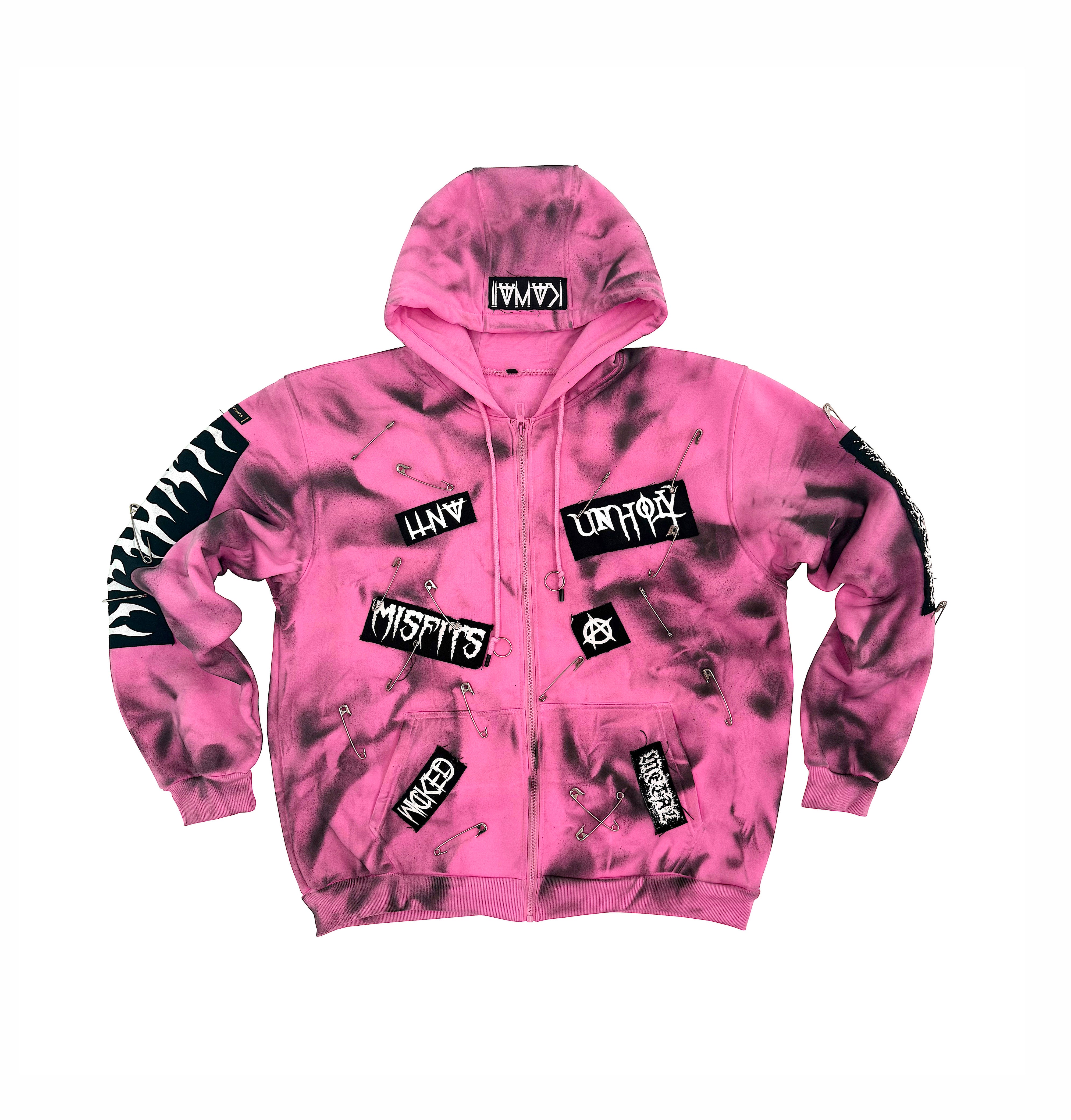 CRYPT HOODIE BLACK